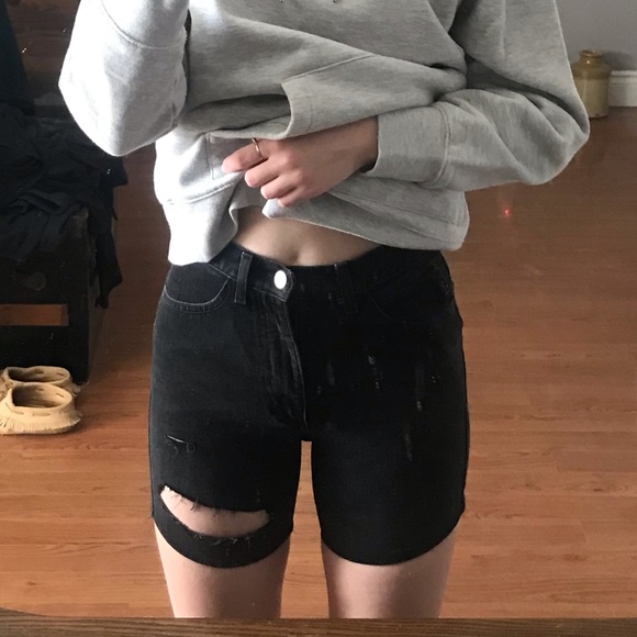 REWORKED GUESS SHORTS - Picture 1 of 4